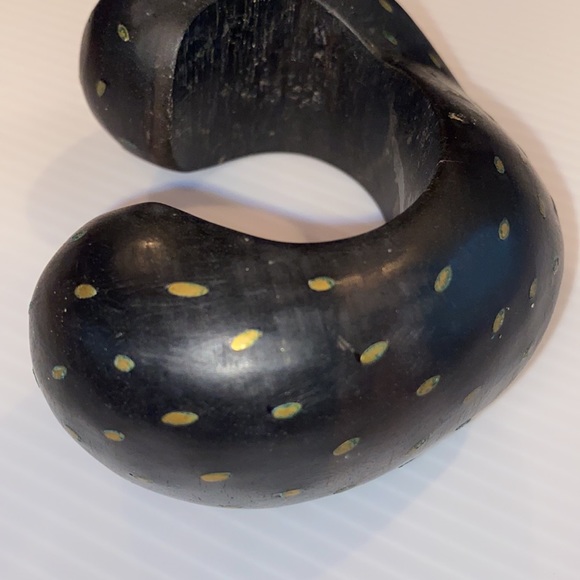 Patricia Von Musulin Modernist Wood Cuff Bracelet - Picture 3 of 5